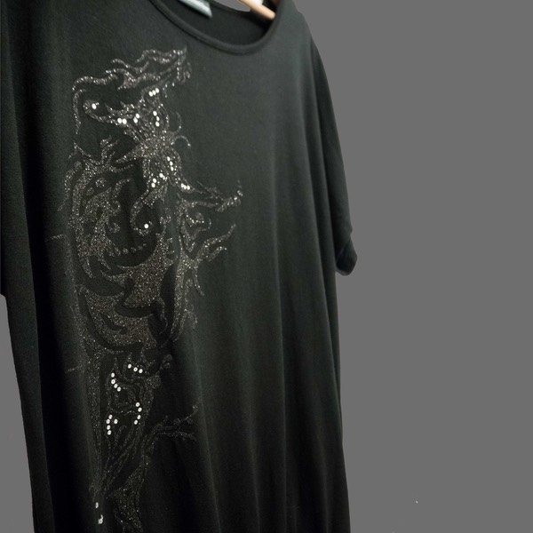 2015-04-17 Schmetterlinge glitter auf schwarz t-sp GRAU